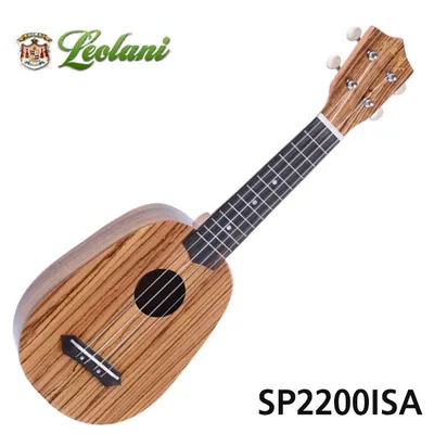 Leolani 우쿨렐레 지브라 소프라노 파인애플 글로스 SP2200ISA