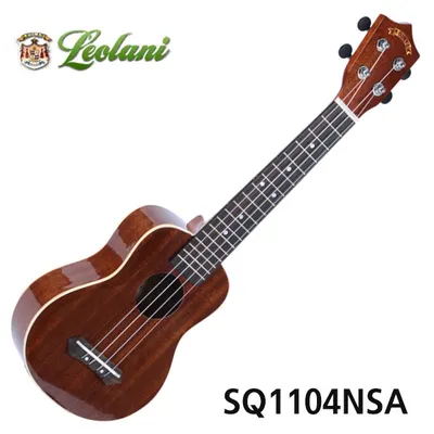 Leolani 우쿨렐레 마호가니 소프라노 롱넥 글로스 SQ1104NSA