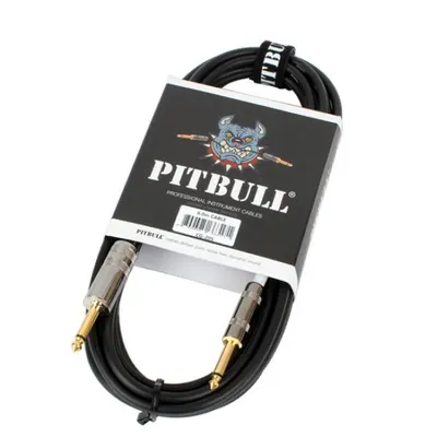 PITBULL 악기케이블 & 사일런트 플러그 BN Custom Cable CG-20S (6M)