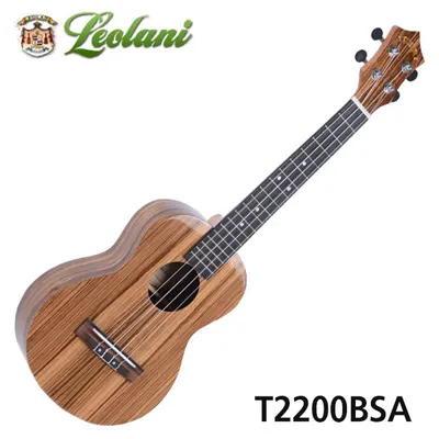 Leolani 우쿨렐레 지브라 아치백 테너 글로스 T2200BSA