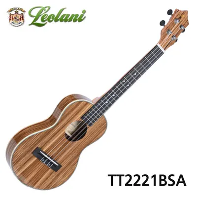 Leolani 우쿨렐레 씬라인 지브라 아치백 테너 글로스 1호 TT2221BSA