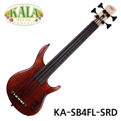 Kala 베이스 우쿨렐레 KA-SB4FL-SRD