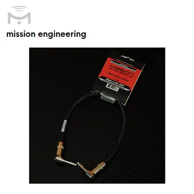 Mission Engineering 스테레오 TRS 케이블 TRS right angle to TRS right angle (40cm)