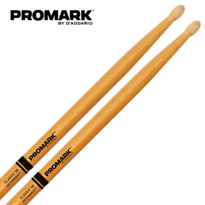 Promark 드럼스틱 Active Grip Clear Hickory Wood Tip