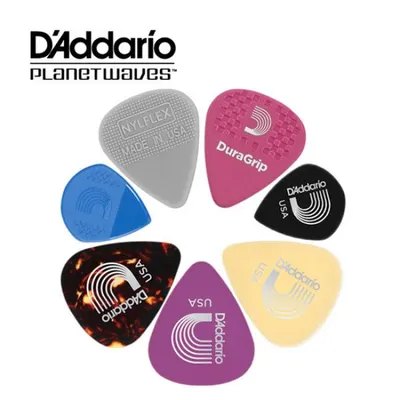 Daddario Planet Waves 피크 Variety Picks 7개 세트 - 헤비 게이지 [1XVP6-5]