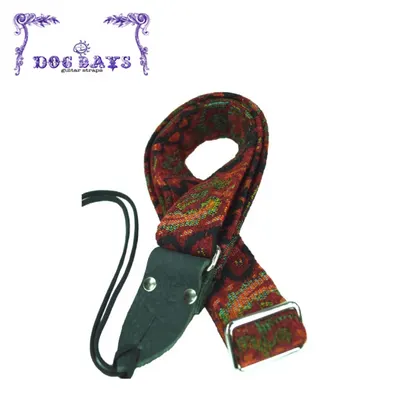 Dogdays 우쿨렐레 스트랩 Paisley Red Wool True Vintage [Limited Edition]
