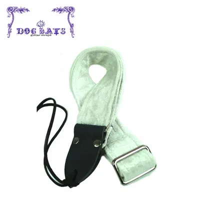 Dogdays 우쿨렐레 스트랩 White Velvet Croc Skin