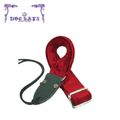 Dogdays 우쿨렐레 스트랩 Red Velvet Croc Skin