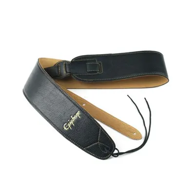 Epiphone 스트랩 ST-500 Premium Leather Strap (E-STB2080BK-EG)