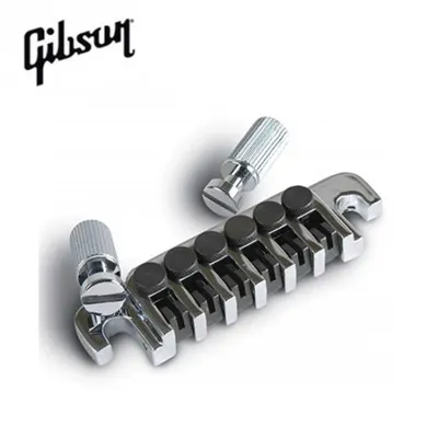 Gibson 브릿지테일피스 TP-6 With Studs & Inserts Chrome (PTTP-030)