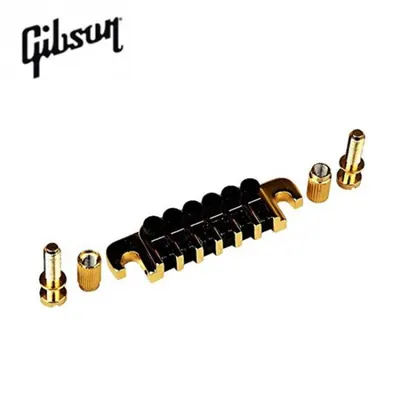 Gibson 브릿지테일피스 TP-6 With Studs & Inserts Gold (PTTP-040)