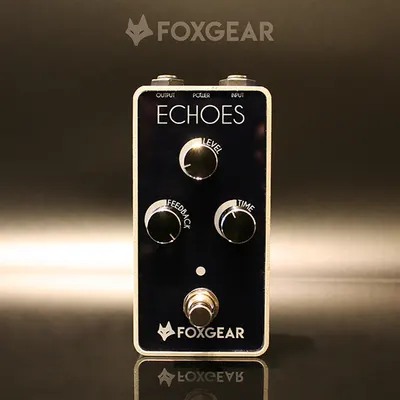 Foxgear 이펙터 ECHOES (Delay) 빈티지 딜레이 페달
