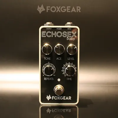 Foxgear 이펙터 ECHOSEX BABY (Vintage Italian Echo) 빈티지 딜레이 페달