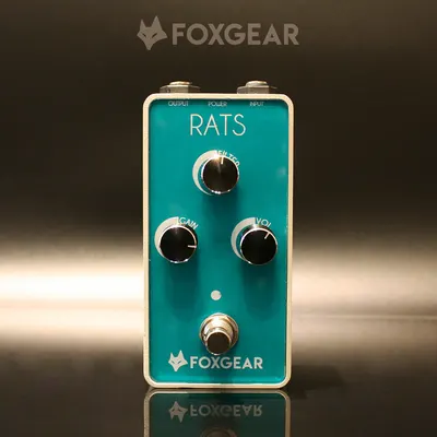 Foxgear 이펙터 RATS (Distortion) 디스토션 페달