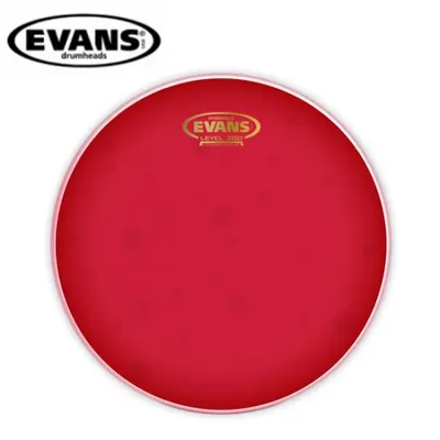 EVANS 에반스 탐 상단 헤드 Hydraulic Red (투명) 14인치 TT14HR