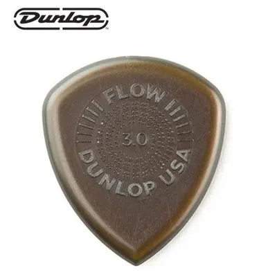 Dunlop 피크 Flow Jumbo Grip 3.0mm 547P3.0 (3개 한 봉지)