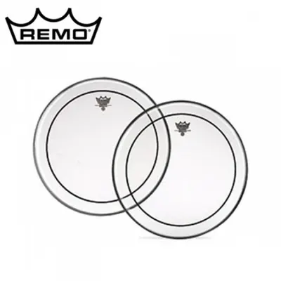 Remo 레모 탐 헤드 Pinstripe Clear (투명) 10인치 PS-0310-00
