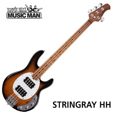 Music Man 일렉베이스 StingRay HH Vintage Tobacco/Roasted Maple (108-AA-10-02)