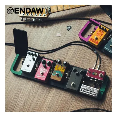 Endaw 스마트 페달 보드 Tributary Pebble 5 Green (스마트폰 거치 가능)