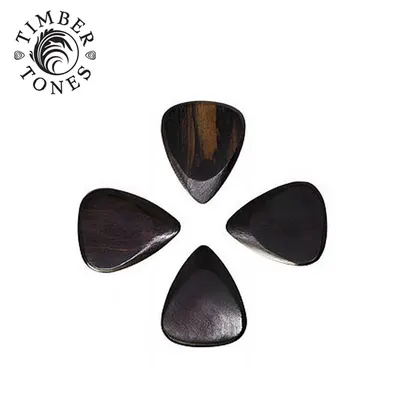 Timber Tones 피크 African Ebony (4개)