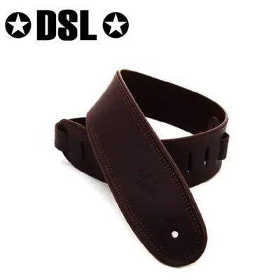 DSL Straps 롤드-엣지 가죽 스트랩 Brown (GEP25-17-2)