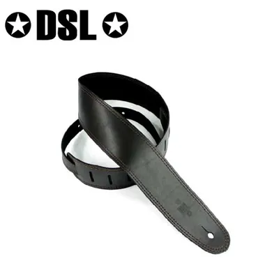 DSL Straps 클래식 가죽 스트랩 Black (SGE25-15-2)
