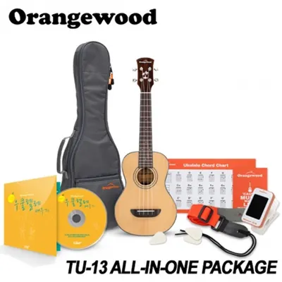 All-In-One Package Orangewood 우쿨렐레 TU-13 (콘서트)