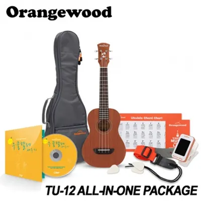 All-In-One Package Orangewood 우쿨렐레 TU-12 (콘서트)