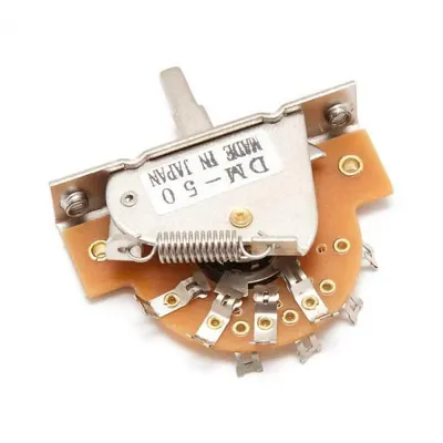 Hosco Japan 5단픽업셀렉터 5Way Lever Switch Nickel Contacts (DM-50)