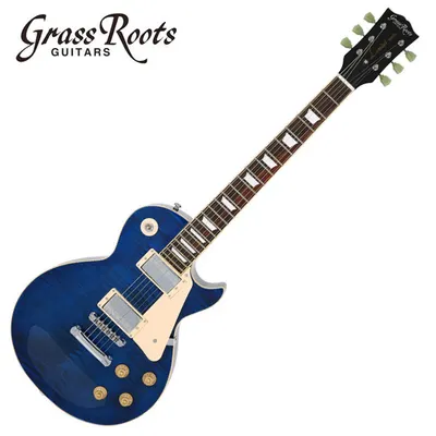 GrassRoots 일렉기타 G-LP-60S See Thru Blue