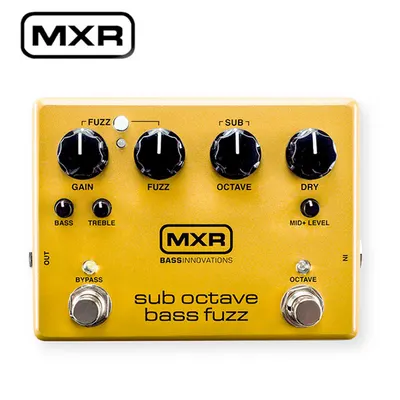 MXR 이펙터 SUB OCTAVE BASS FUZZ [M287]