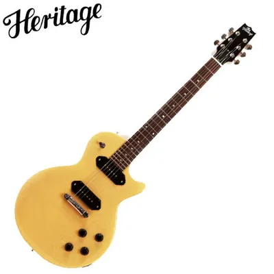 Heritage 일렉기타 H-137SC TV Yellow 1피스 마호가니 바디 / 롤라 P90 솝바픽업 장착