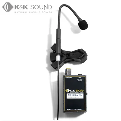 K&K Sound 색소폰 픽업 CXM5 Saxophone Microphone System