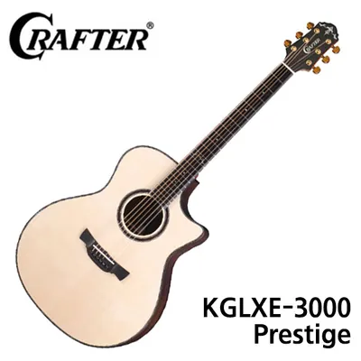 크래프터기타 Crafter 통기타 KGLXE3000 Prestige 올솔리드