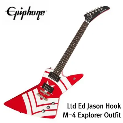 에피폰 Epiphone 일렉기타 Ltd Ed Jason Hook M-4 Explorer Outfit (ENJHM4NH3)