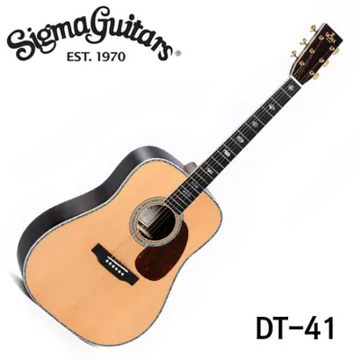 시그마기타 Sigma 통기타 DT-41 Plus 탑솔리드