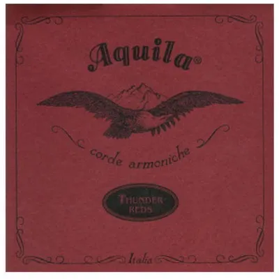 Aquila 4현베이스 우쿨렐레스트링 THUNDER REDS [91U]