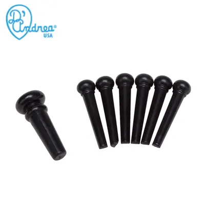 D’Andrea 브릿지핀 Bridge Pin with End Pin Black (BPB)