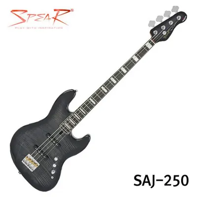 Spear 스피어 일렉베이스 SAJ-250 Trans Black