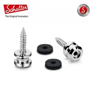 Schaller 교체용 스트랩 버튼 세트 S-Lock Replacement kit S Chrome S/CH