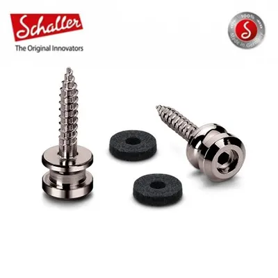 Schaller 교체용 스트랩 버튼 세트 S-Lock Replacement kit M Ruthenium M/RU