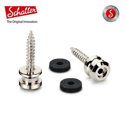 Schaller 교체용 스트랩 버튼 세트 S-Lock Replacement kit M Nickel M/NI