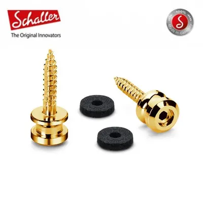 Schaller 교체용 스트랩 버튼 세트 S-Lock Replacement kit M Gold M/GO