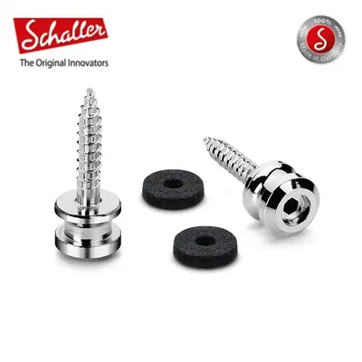 Schaller 교체용 스트랩 버튼 세트 S-Lock Replacement kit M Chrome M/CH