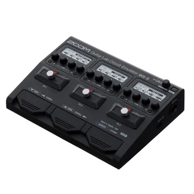 ZOOM 기타 베이스 USB 오디오 인터페이스 GCE-3
