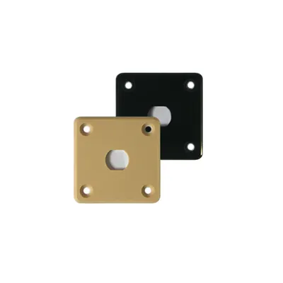 KeeperMusic Jack Plate  에피폰 잭플레이트 플라스틱타입 KJP-05PE (BK/CR)
