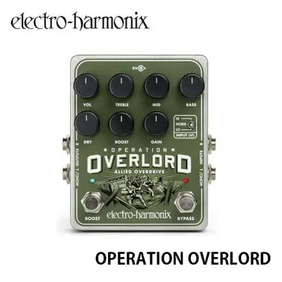 Electro Harmonix 기타이펙터 Operation Overlord (스테레오 오버드라이브&디스토션)