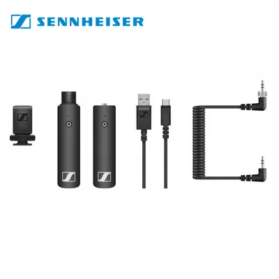 SENNHEISER XS 와이어리스 XSW-D PORTABLE INTERVIEW SET (XLR Transmitter + 3.5mm Receiver)