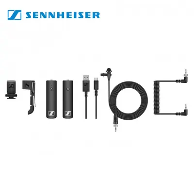 SENNHEISER XS 와이어리스 XSW-D PORTABLE LAVALIER SET (3.5mm Transmitter w/ME2-II + 3.5mm Receiver)