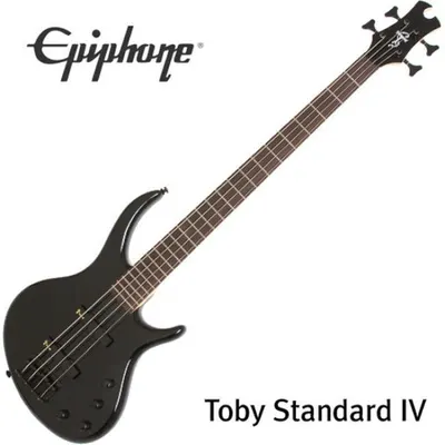 Epiphone 베이스기타 Toby Standard IV Ebony (EBD4EBBH1)